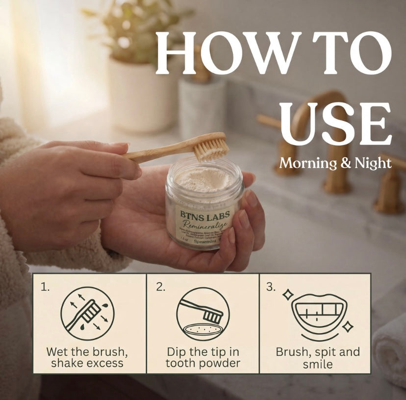 toluven — Tooth Remineralizing Powder